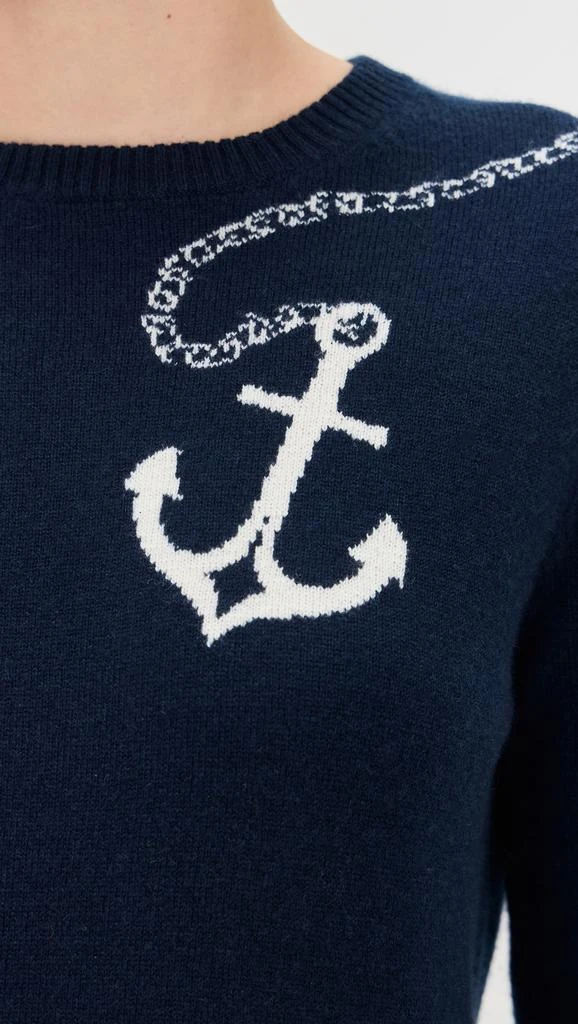 Jumper 1234 Cashmere Anchor Crew Sweater 5