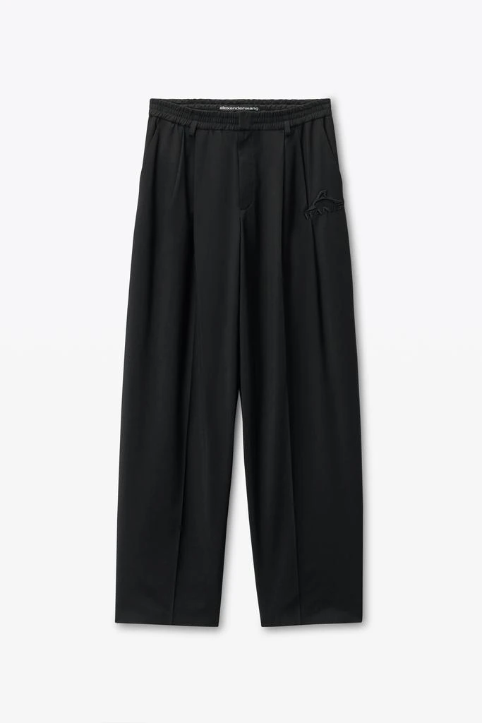 Alexander Wang Tropical Wool Mid-Rise Balloon Pants 2