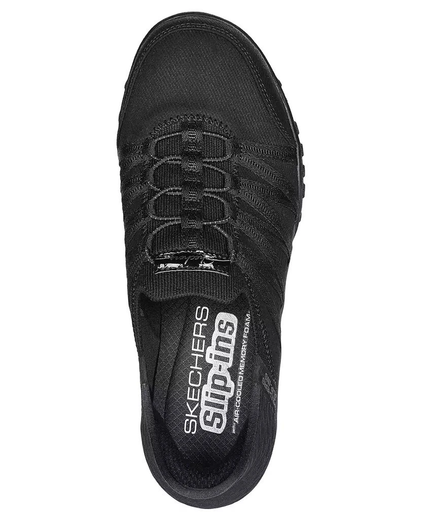 SKECHERS Women's Slip-Ins-Relaxed Fit- Breathe-Easy - Roll with Me Slip-On Casual Sneakers from Finish Line 6