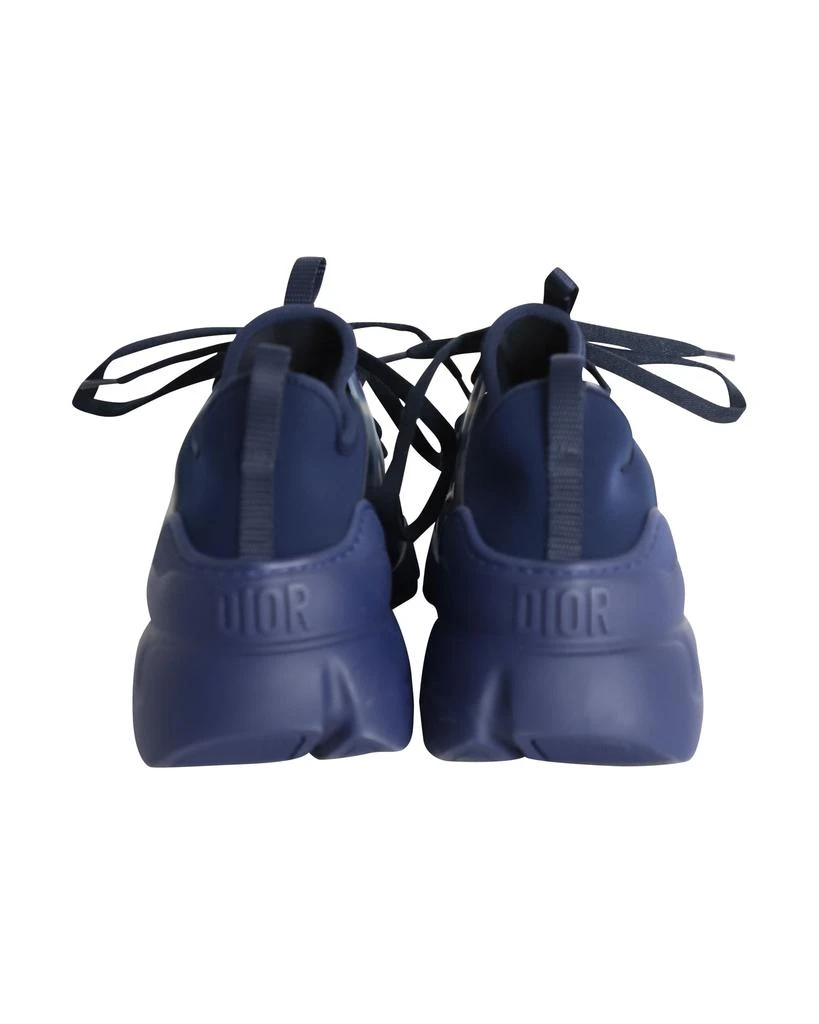 Dior D-Connect Sneakers in Navy Blue Neoprene 4