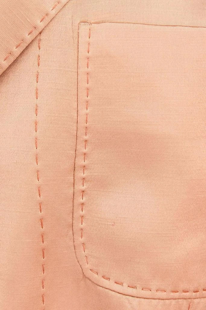 Zimmermann Belted shantung blazer 4