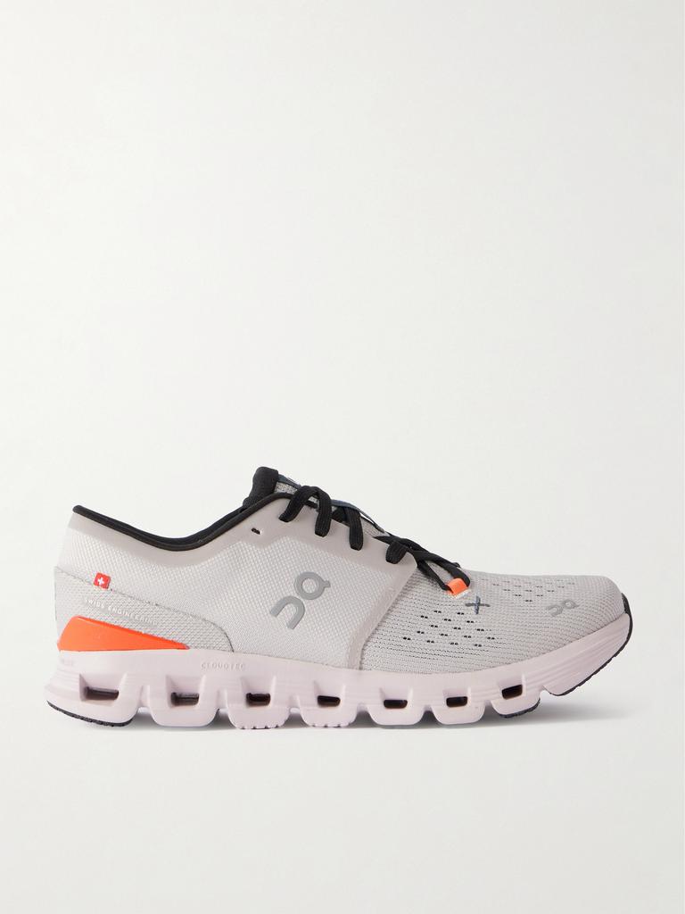 On Cloud X 4 再生网眼运动鞋