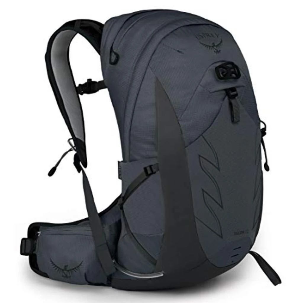 Osprey Osprey Talon 22L Men
s Hiking Backpack with Hipbelt, Stealth Black, L/XL 1
