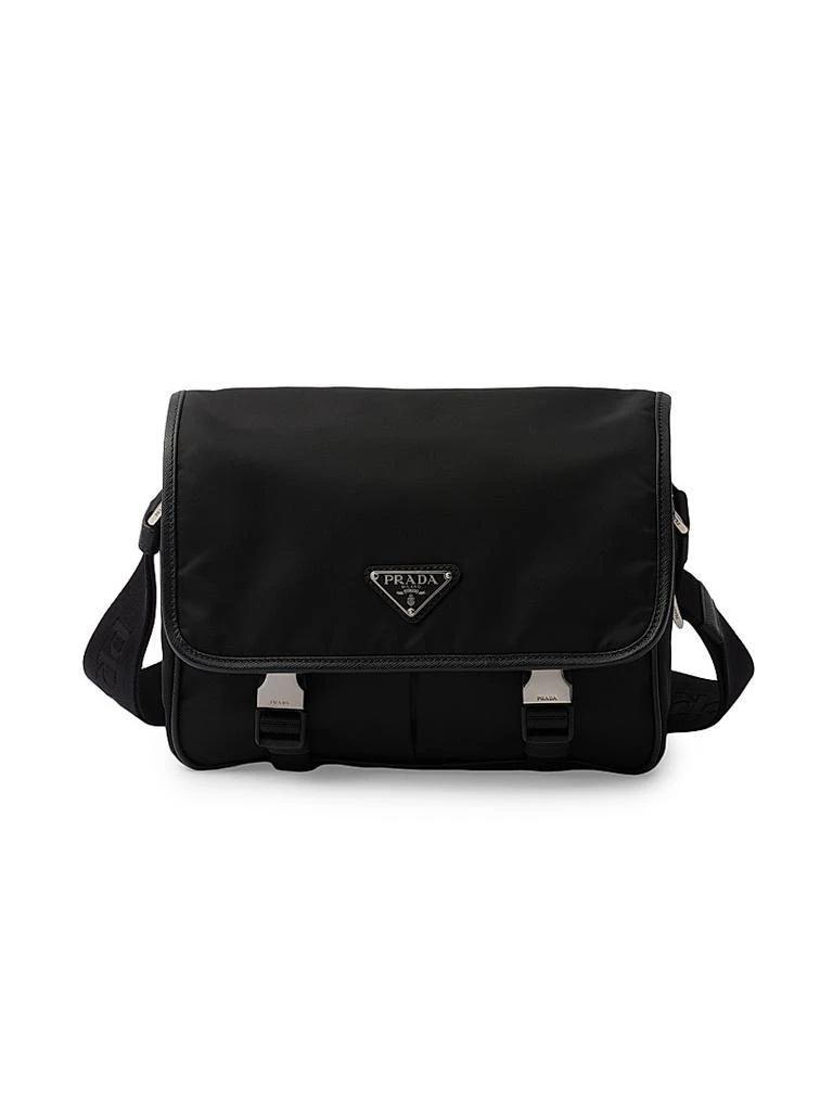 Prada Re-Nylon and Saffiano Leather Shoulder Bag 1