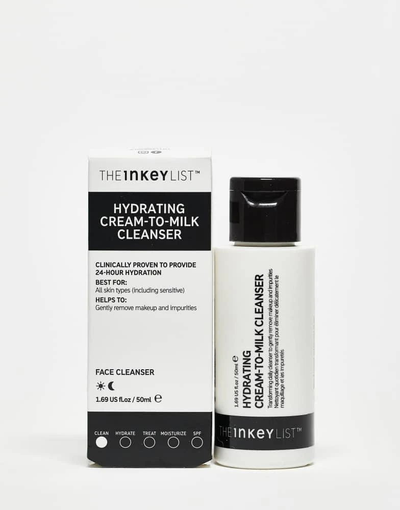 THE INKEY LIST The INKEY List Hydrating Cream-to-Milk Cleanser 50ml 3