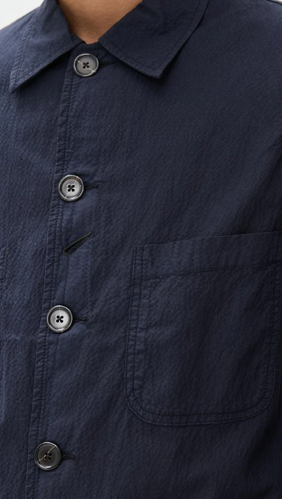 Universal Works Seersucker Bakers Jacket 5