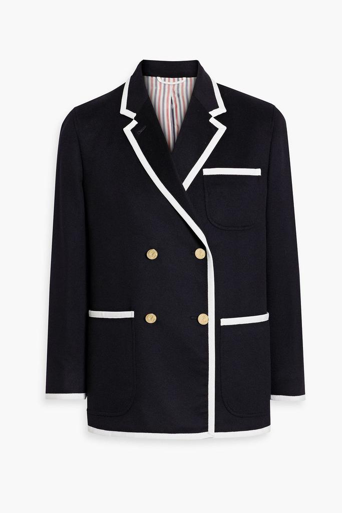 Thom Browne striped single-breasted jacket - Suits - BeyondStyle