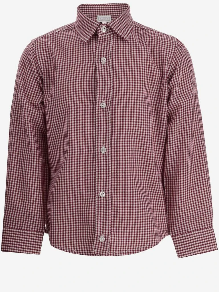Nicoletta Fanna Cotton Shirt With Check Pattern 1