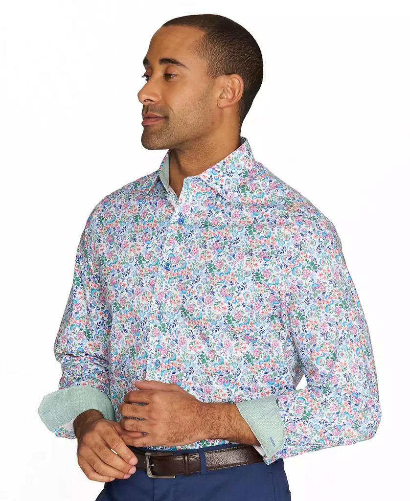 Nick Graham Men's Botanical Floral Dress Shirt 7