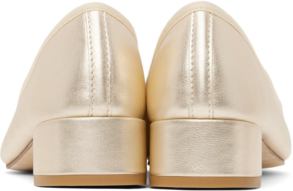 Repetto Gold Camille Heels
