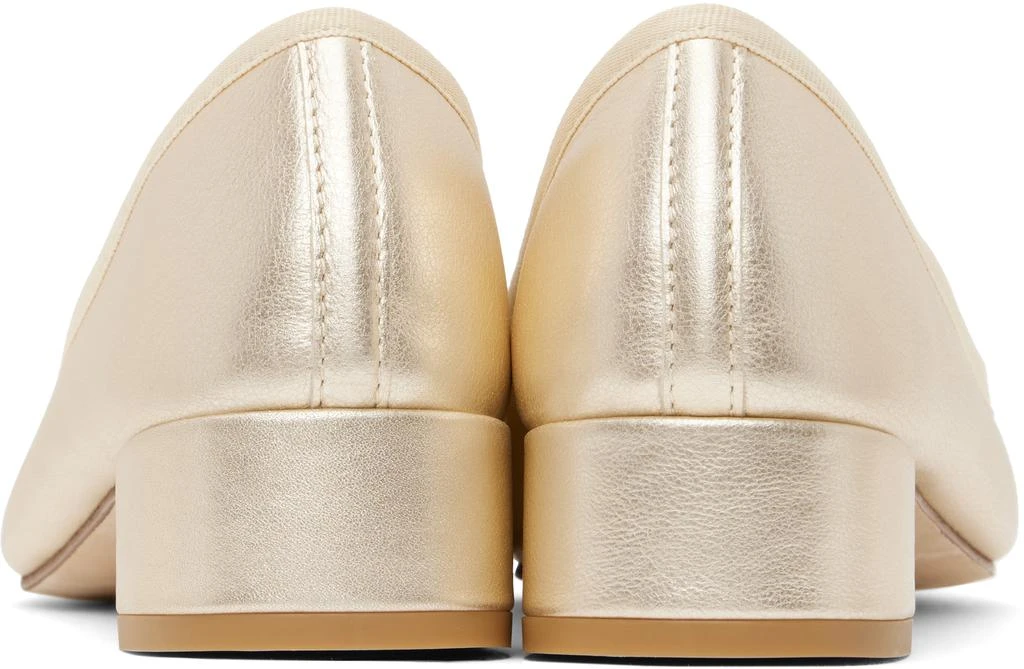 Repetto Gold Camille Heels 2