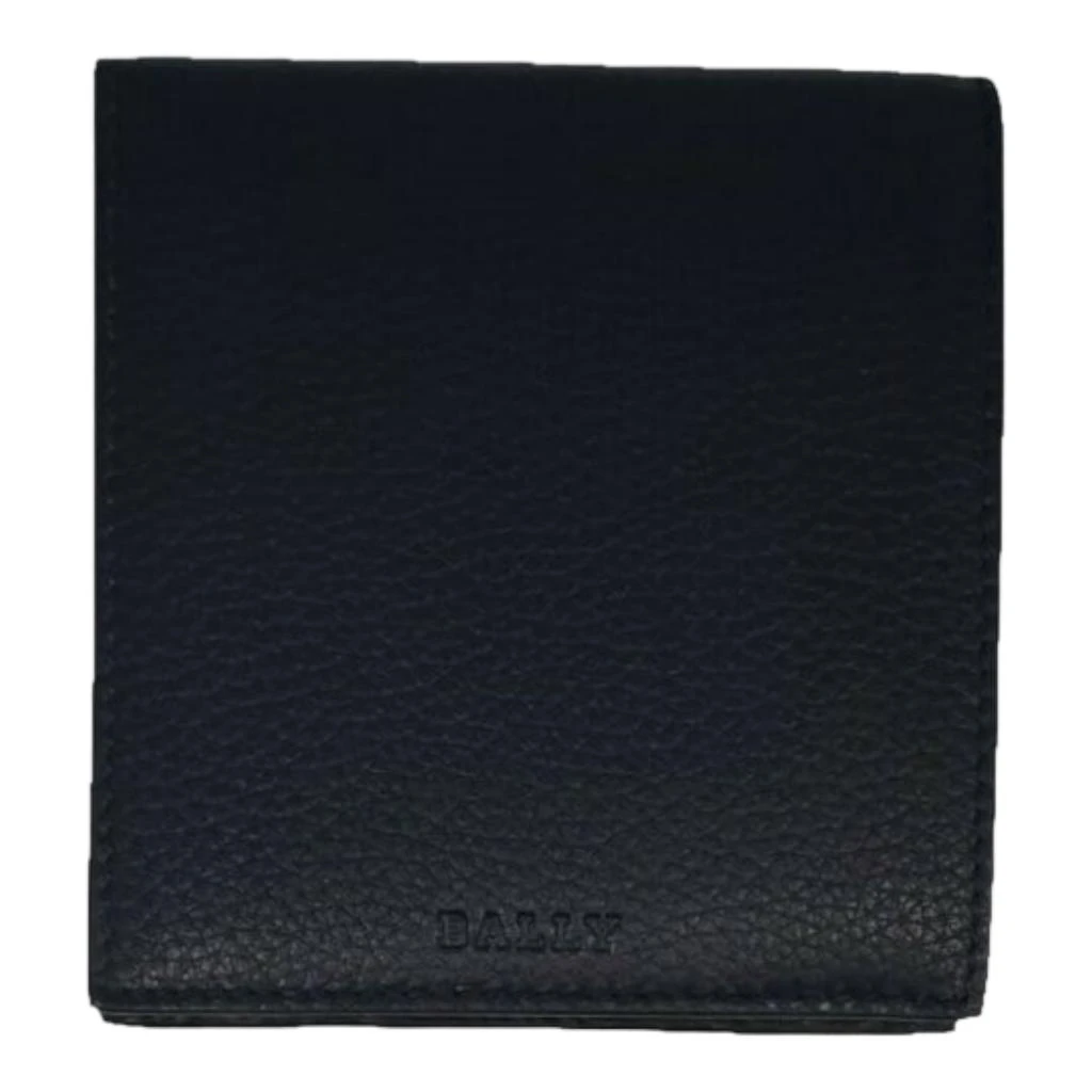 Bally Myie Men's 6230920 Navy Grained Leather Wallet 1