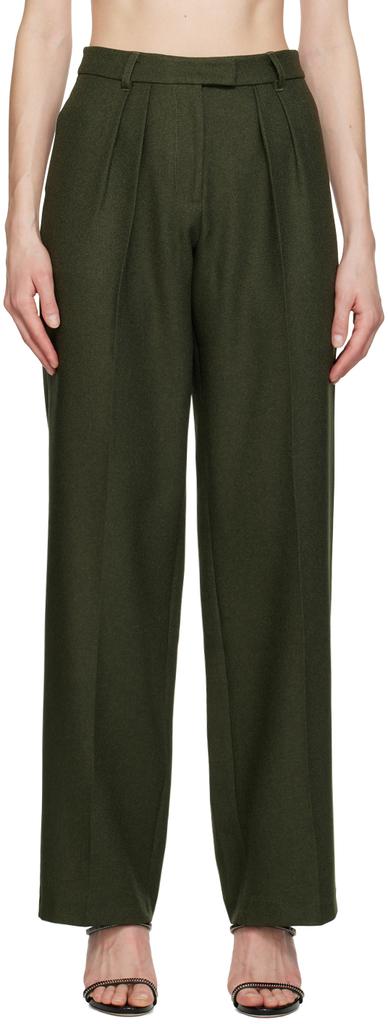Aya Muse Green Ori Trousers
