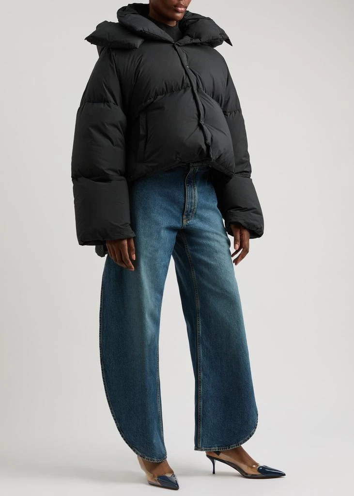 Alaïa Hooded quilted shell jacket 4