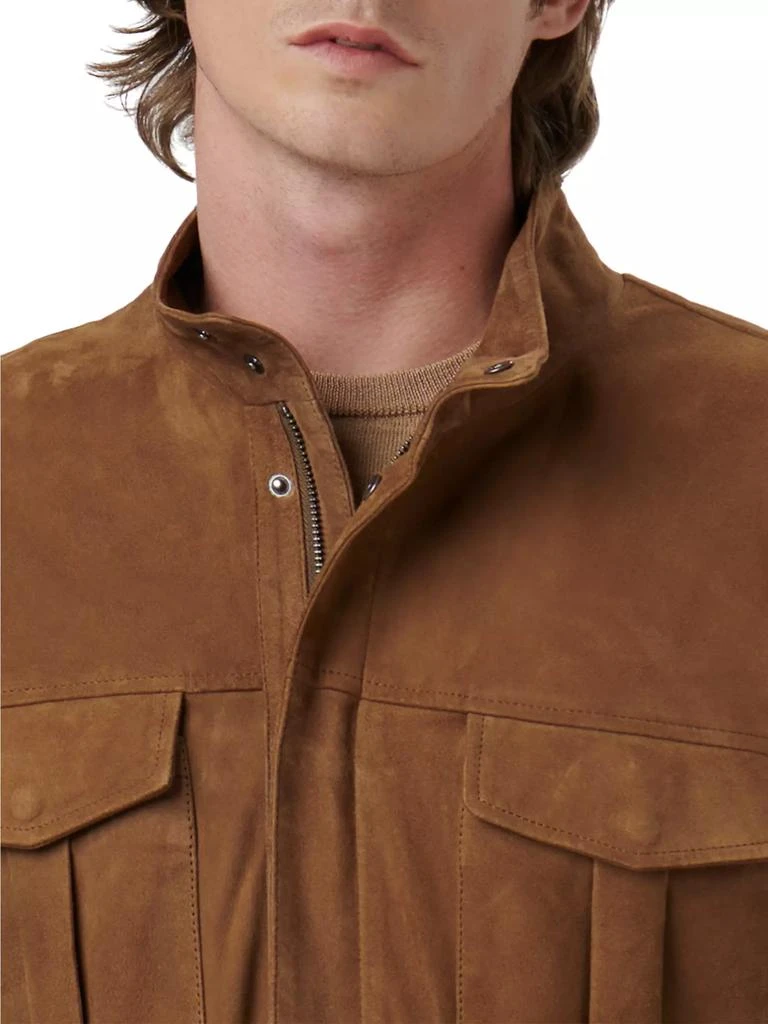 Bugatchi Leather Field Jacket 6