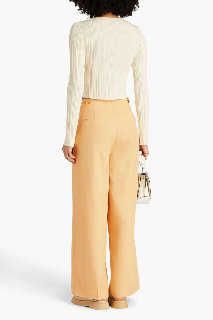 HOLZWEILER Twill wide-leg pants 3