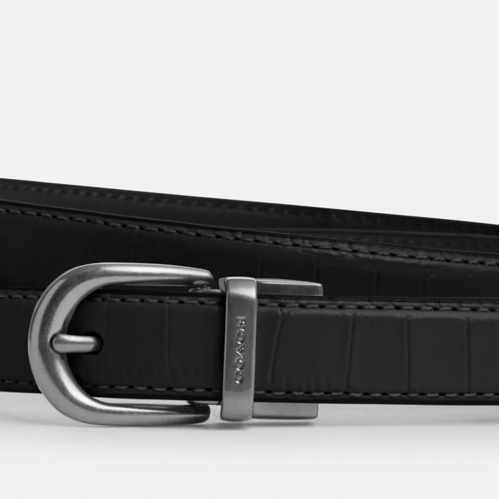 Coach Classic Buckle Cut To Size Reversible Belt, 18 Mm 2