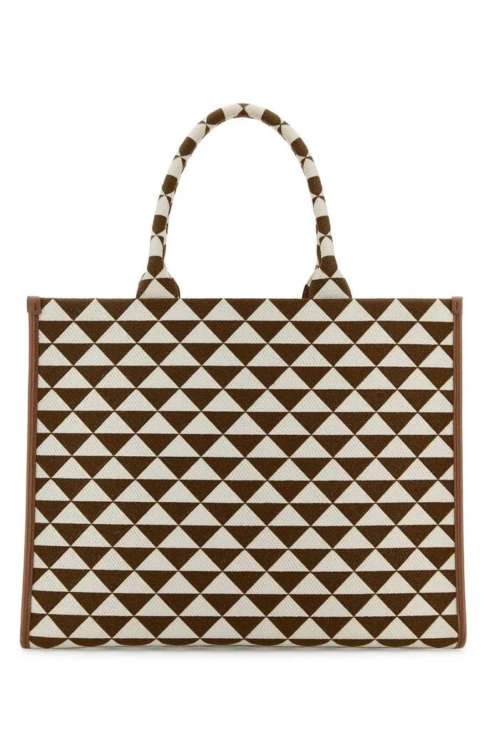 Prada Prada Triangle-Logo Tote Bag 2