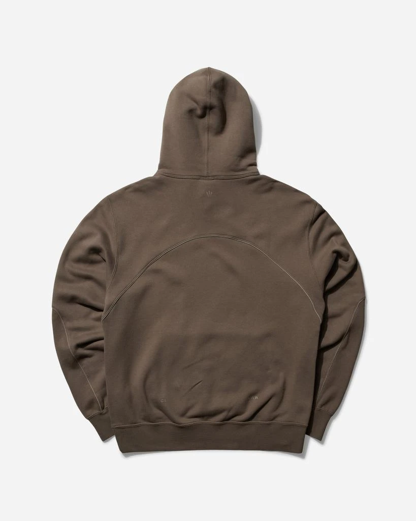 NIKE NOCTA Fleece Hoodie Olive Grey 2