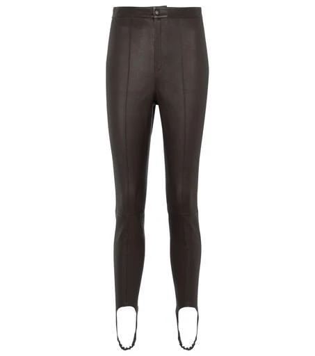 Zeynep Arçay Leather leggings 1