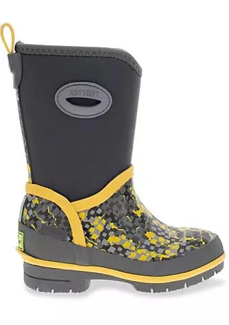 Western Chief Toddler/Youth Boy
s Pixel Neoprene Rain Boot