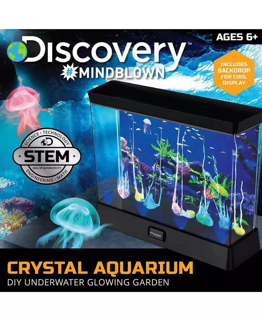 Discovery #MINDBLOWN Crystal Aquarium Tank DIY Underwater Garden 2