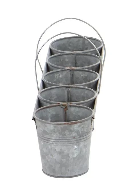 Monroe Lane Lane Farmhouse Metal Planter 4