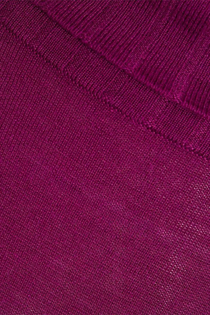 Naadam Off-the-shoulder knitted sweater 4
