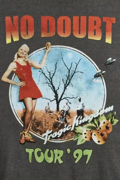 Urban Outfitters No Doubt 1997 Tour Graphic Tee 4