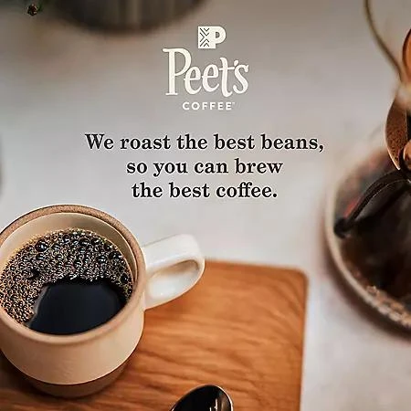 Peet's Coffee Peet's Coffee Ground Dark Roast, House Blend 32 oz. 5