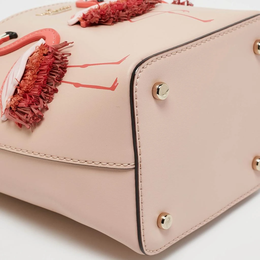 Kate Spade Kate Spade Pink Leather By The Pool Flamingo Pippa Bucket Bag 11