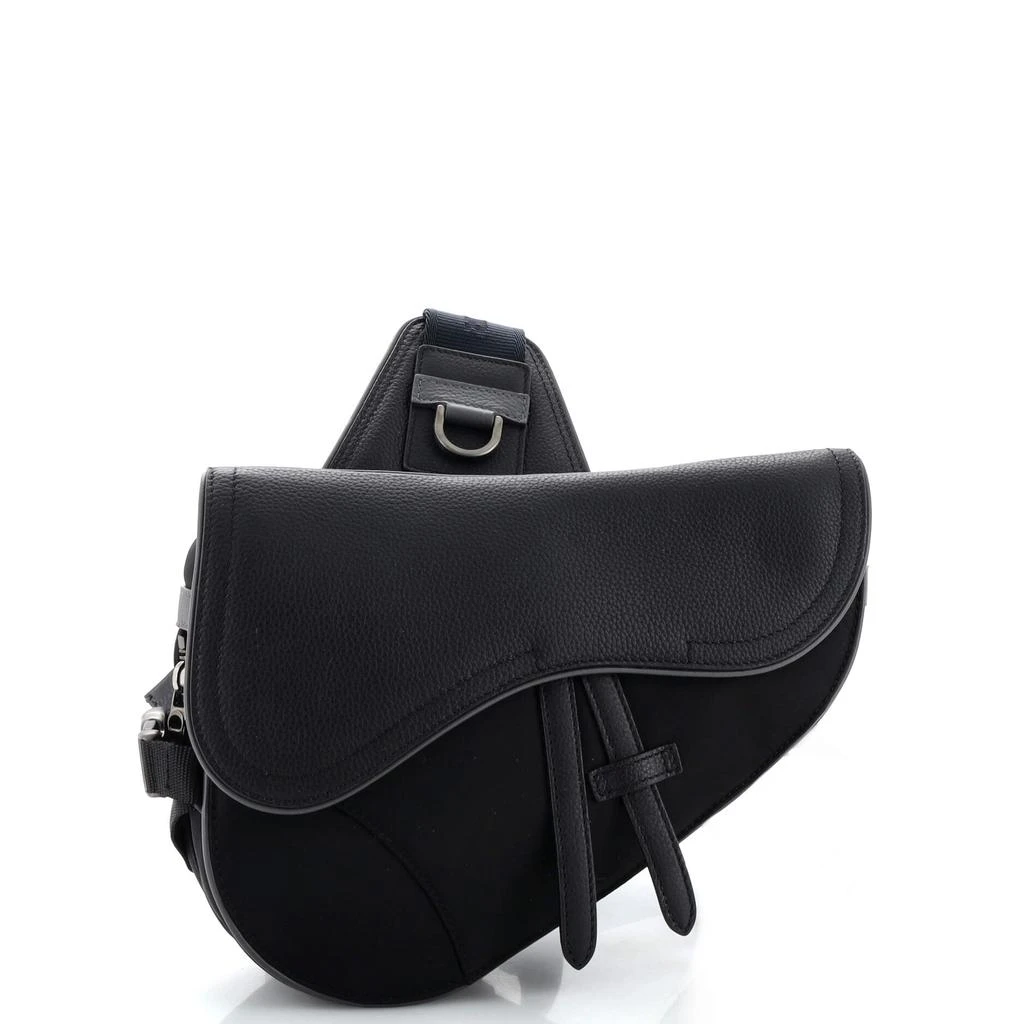 Dior x Sacai Saddle Crossbody Bag Technical Fabric and Leather 1