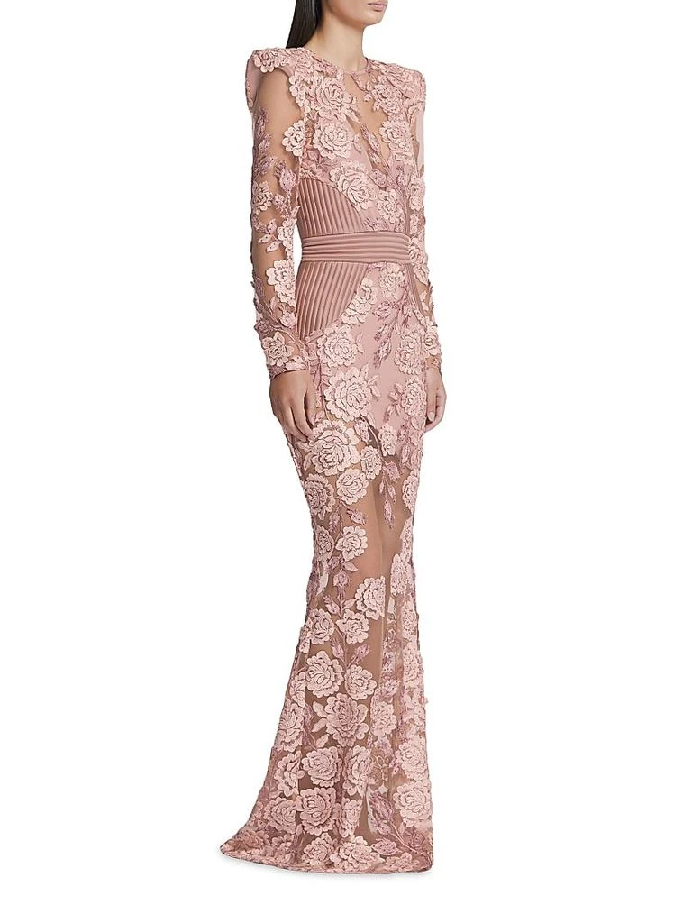 Zhivago The Beginning Floral Lace Gown 4