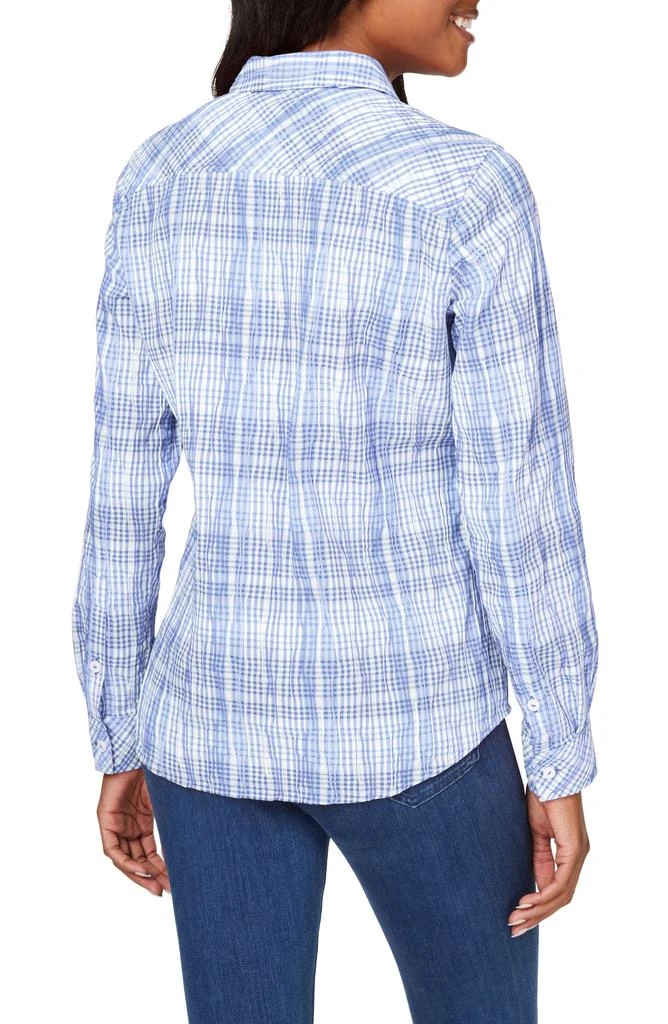 FOXCROFT Hampton Plaid Non-Iron Button-Up Shirt 2