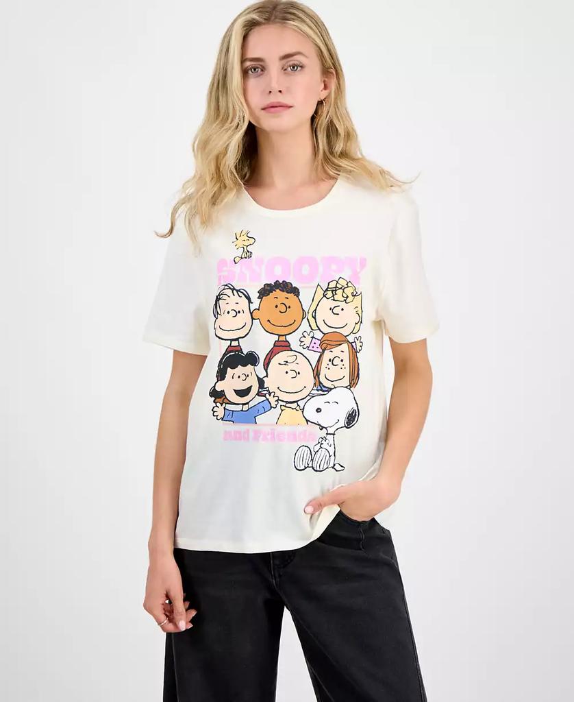 Disney Juniors' Snoopy And Friends Graphic Print T-Shirt