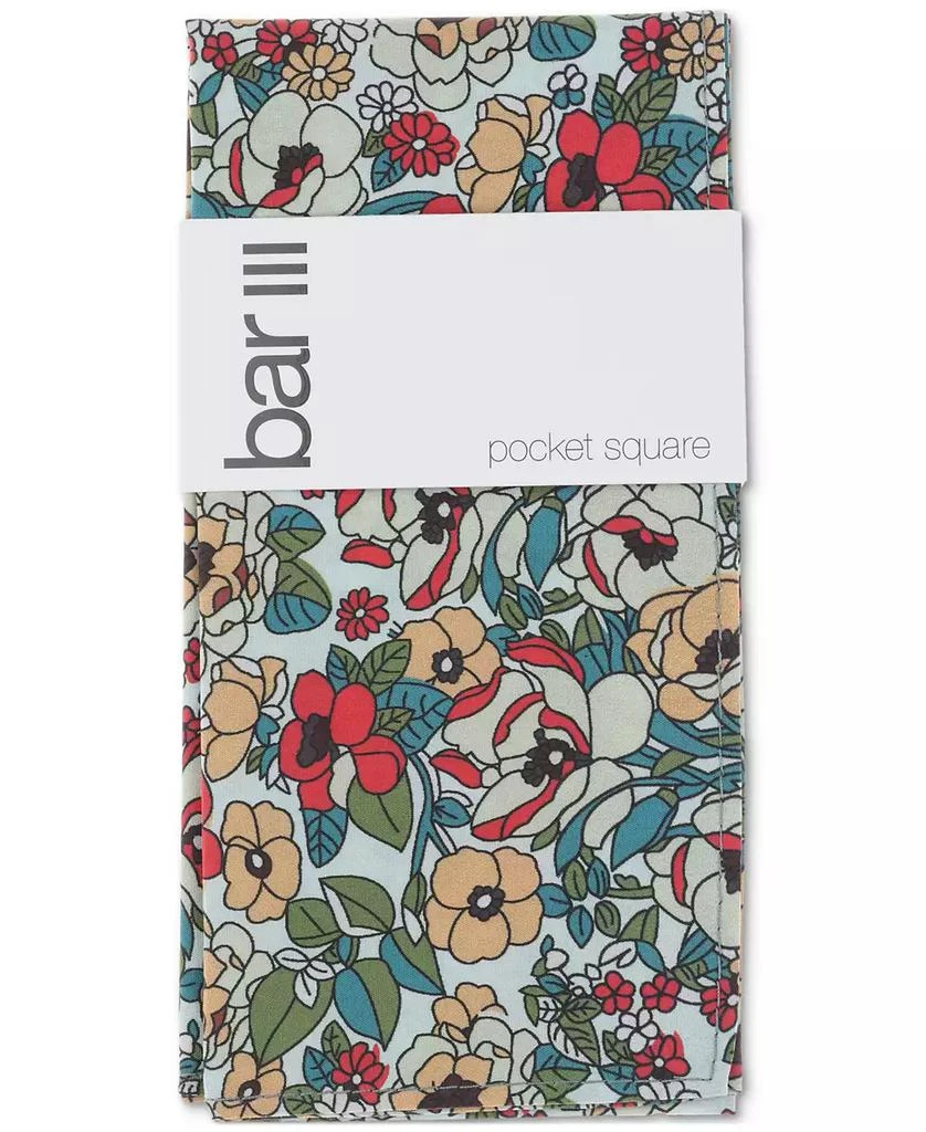 Bar III Men
s Floral Handkerchief, Exclusively at Macy
s