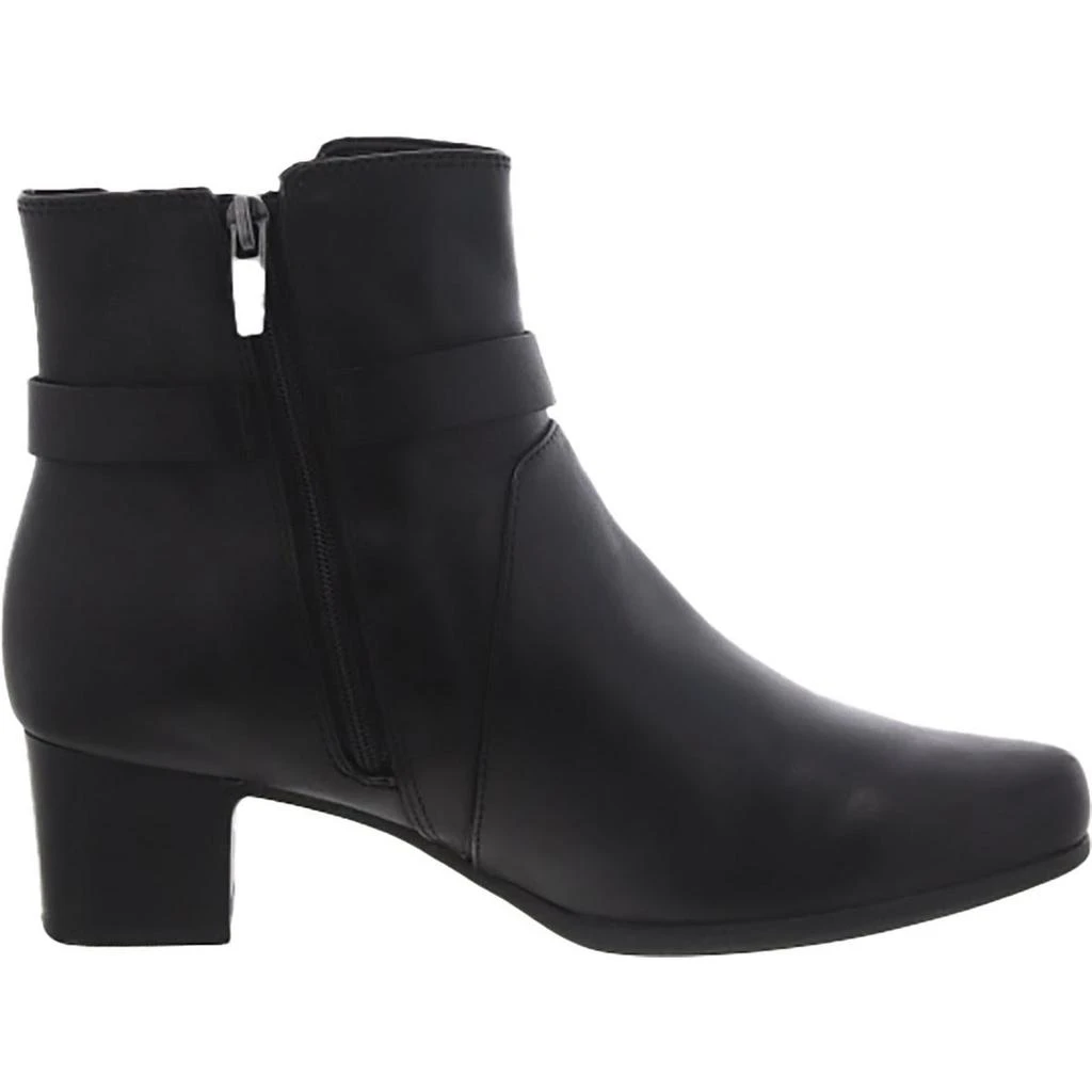 Clarks Un Damson Mid Womens Leather Ankle Ankle Boots 2