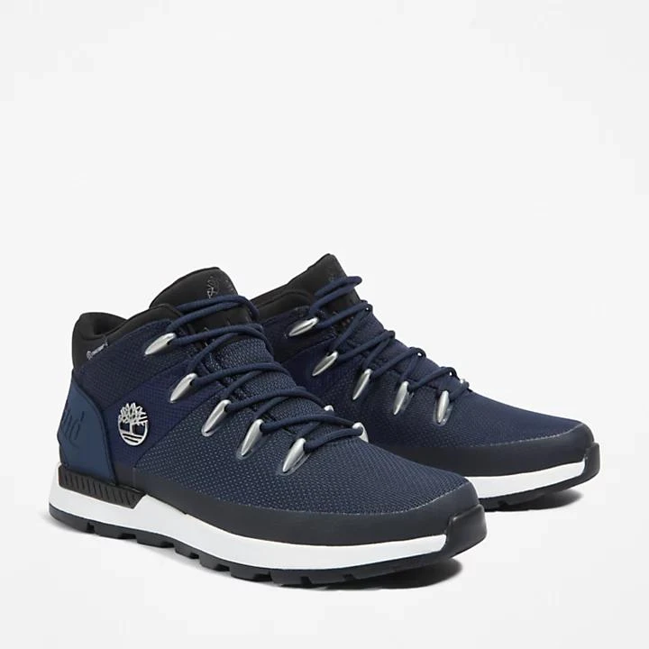 Timberland Sprint Trekker Waterproof Hiking Boot for Men in Navy 5