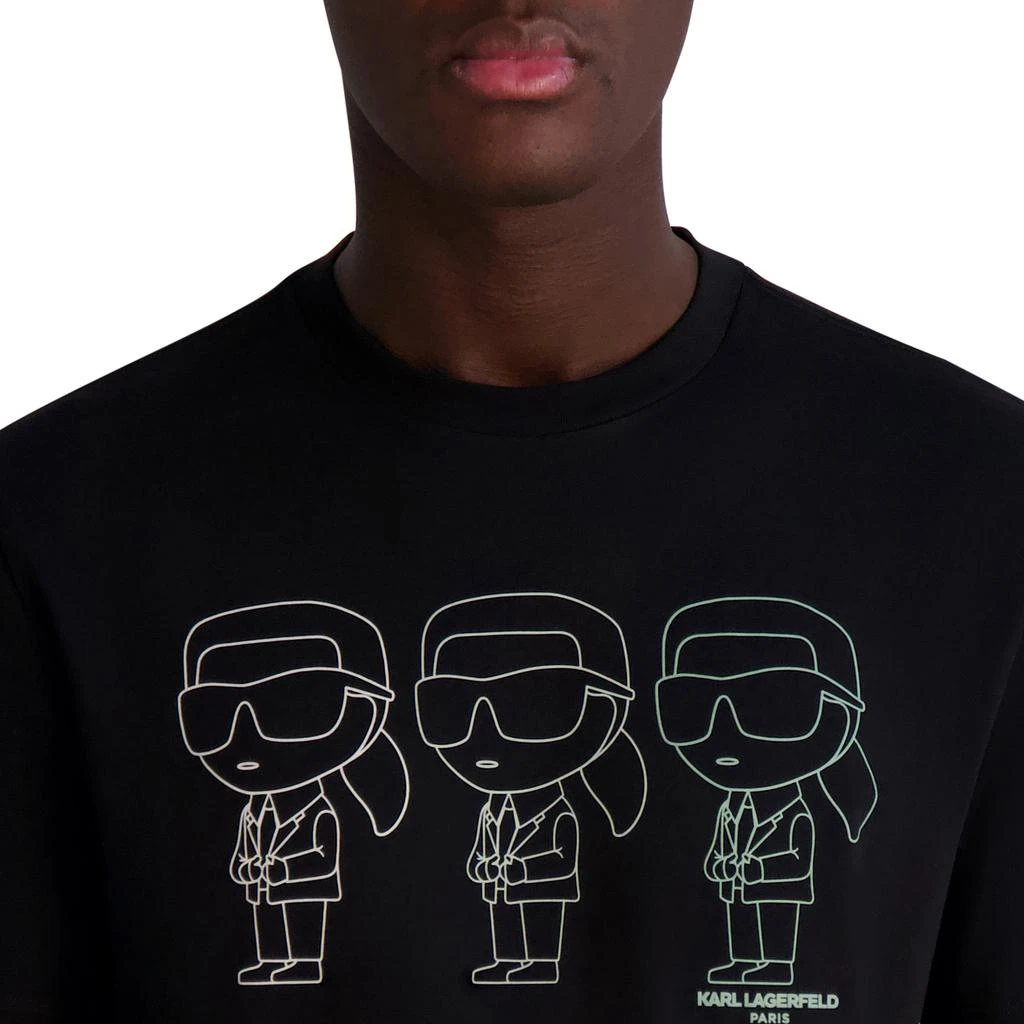 Karl Lagerfeld Paris MULTIPLE KARL CHARACTER T-SHIRT 5
