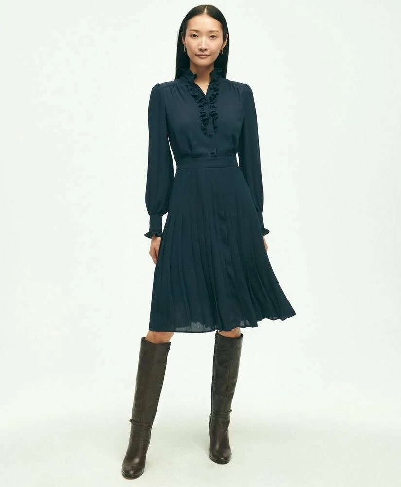 brooks brothers green dress Brooks Brothers BB18003 Womens Club Green Wrinkle Resistant Nailhead Long  Sleeve Button Down Shirt — BigTopShirtShop.com