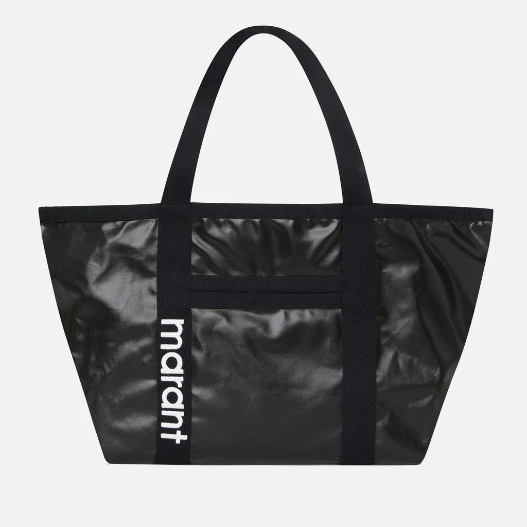 Isabel Marant Darwen Coated Cotton-Blend Tote Bag 1