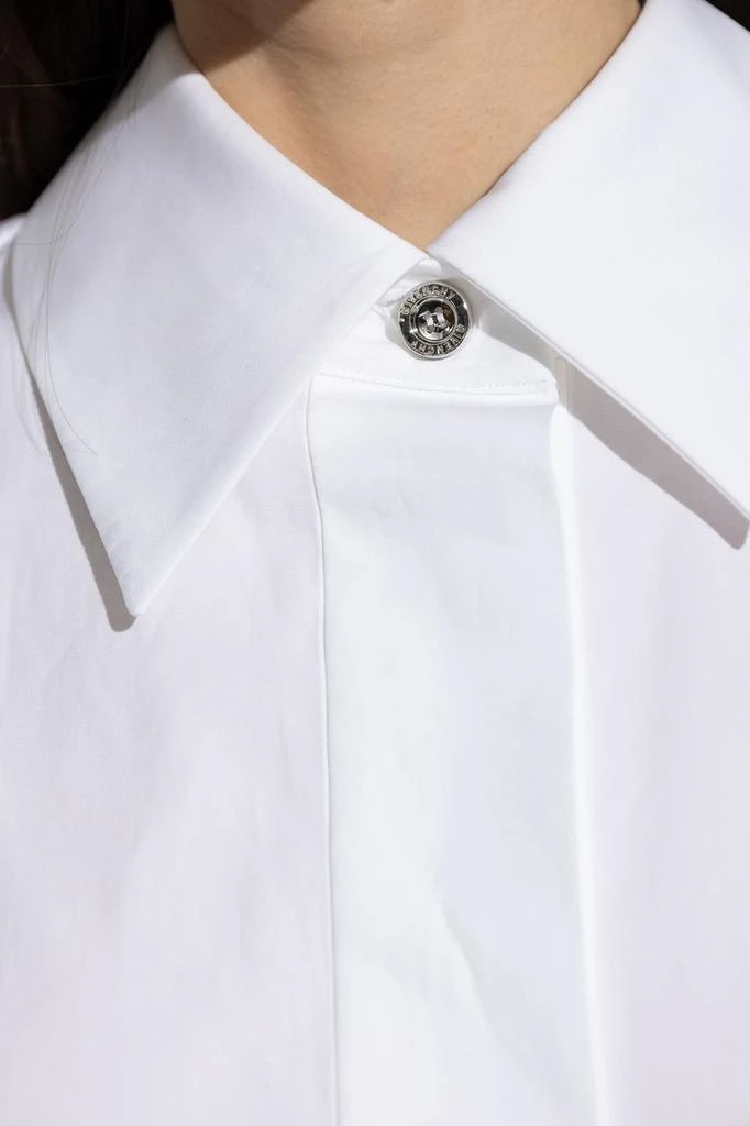 Givenchy Givenchy Collared Short-Sleeve Poplin Shirt 4