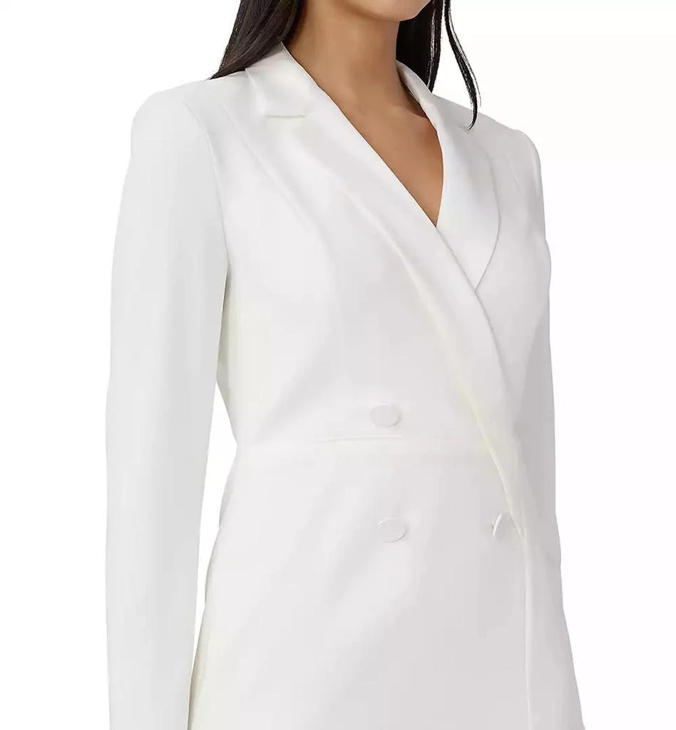 Adrianna Papell Women's Tuxedo Long Sleeve Sheath Dress 3