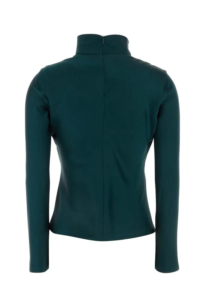 Giorgio Armani Emerald green satin top 1