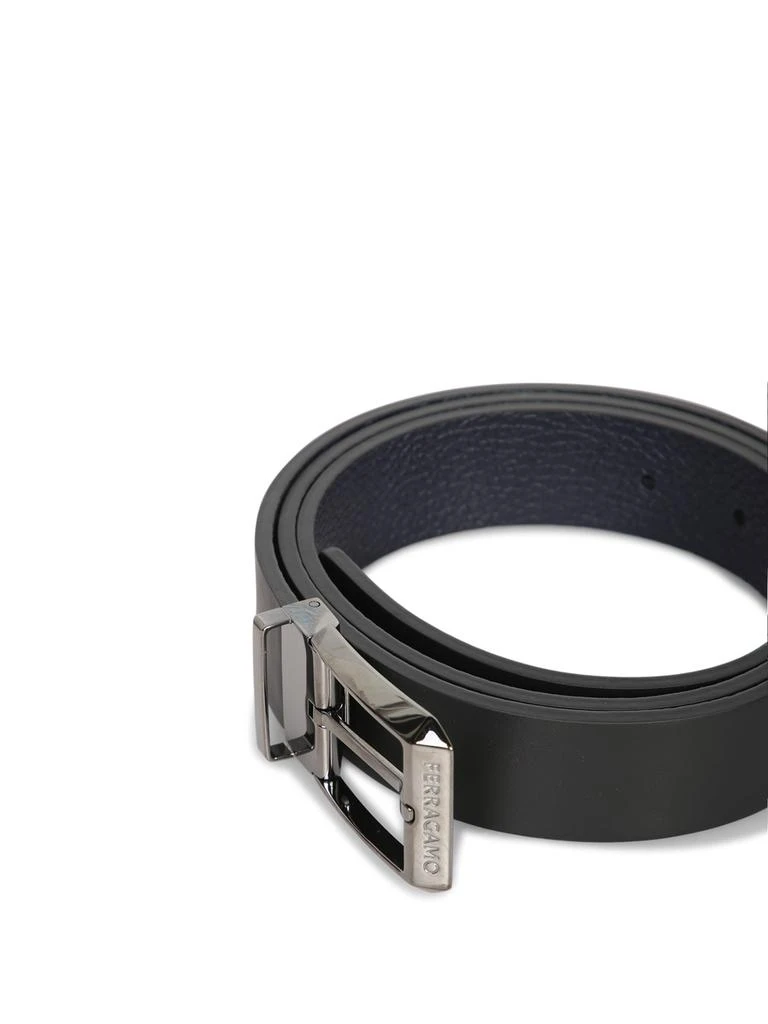 Salvatore Ferragamo Double Black/blue Belt 2