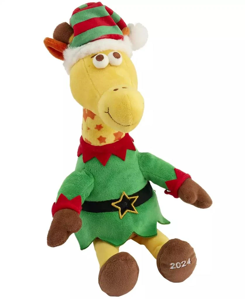 TOYS R US Geoffrey Holiday 2024, Elf Plush 9", Created for You by Toys R Us 2