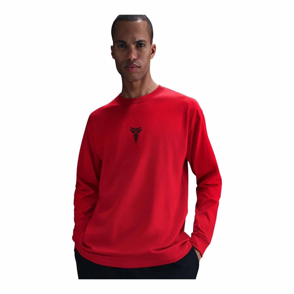 NIKE MENS KOBE MAX90 LONG SLEEVE T SHIRT_UNIVERSITY RED