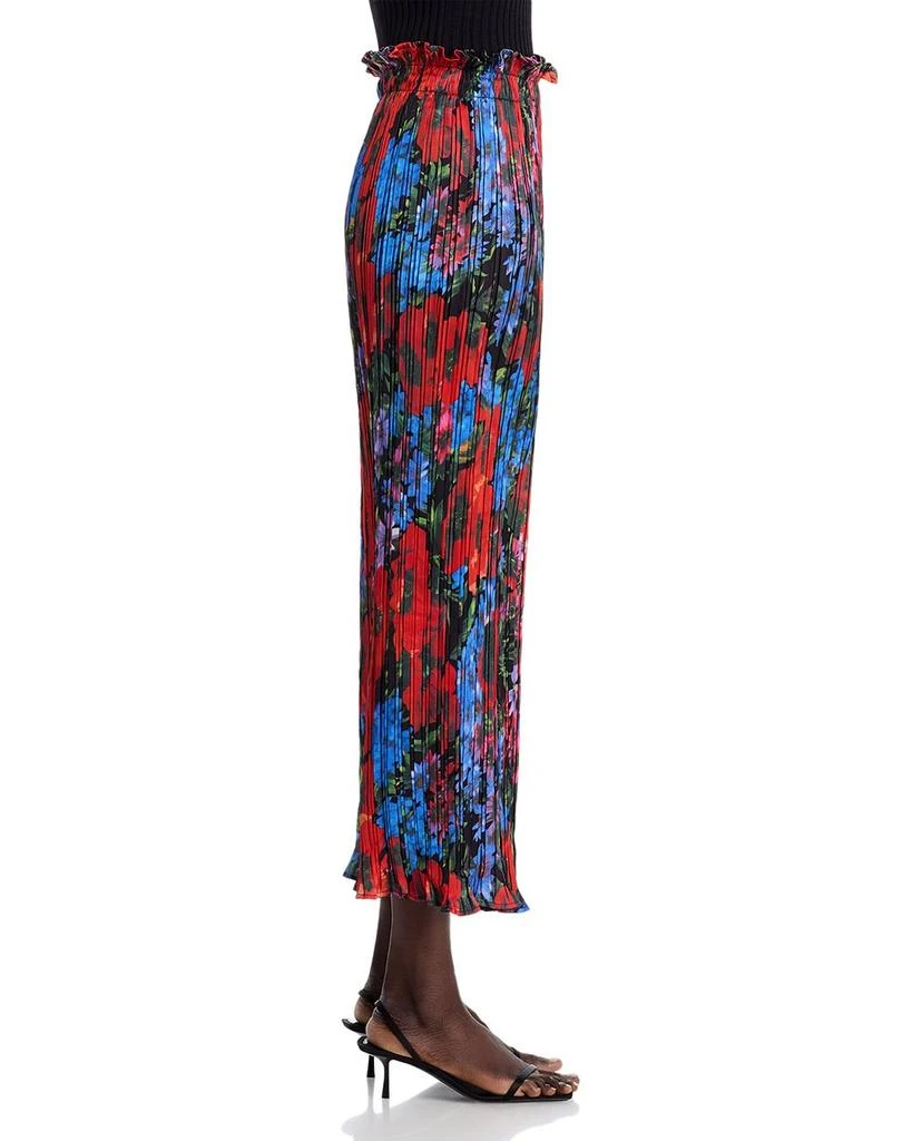 Nancy Yang Printed Crinkled Pants 4