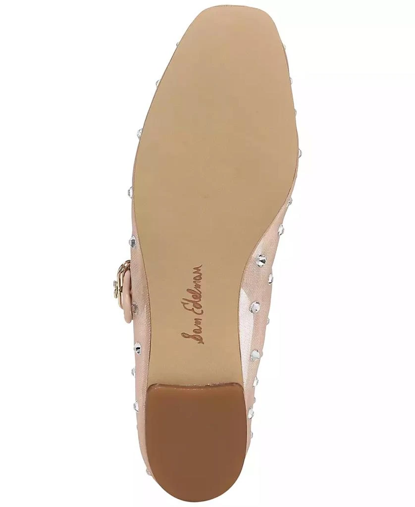 Sam Edelman Women's Michaela Shine Mary Jane Flats 5