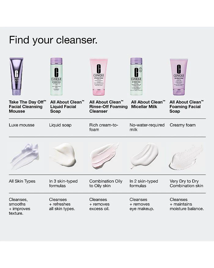 Clinique Take the Day Off Facial Cleansing Mousse 4.2 oz. 10